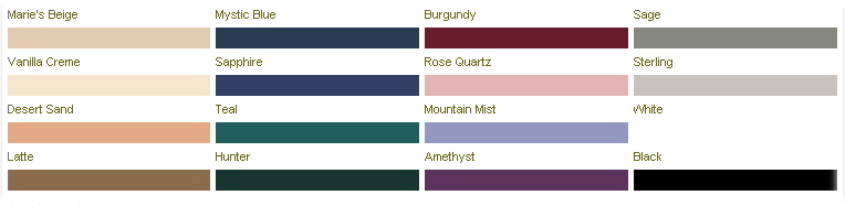 earthlite colors