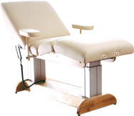 Oakworks table, electric therapy tables, salon tables, Oakworks electric tables, salon therapy, electric massage table