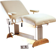Oakworks table, electric therapy tables, salon tables, Oakworks electric tables, salon therapy, electric massage table